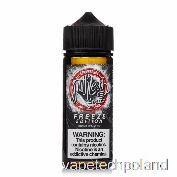 Vape Polska Truskawka - Edycja Freeze - Bezwzględna Para - 120ml 3mg
